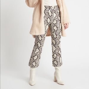 Choosey snake skin pants 2